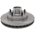 Silver Disc Brake Rotor and Hub Assembly 18A29A