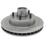 Silver Disc Brake Rotor and Hub Assembly Front 18A2A