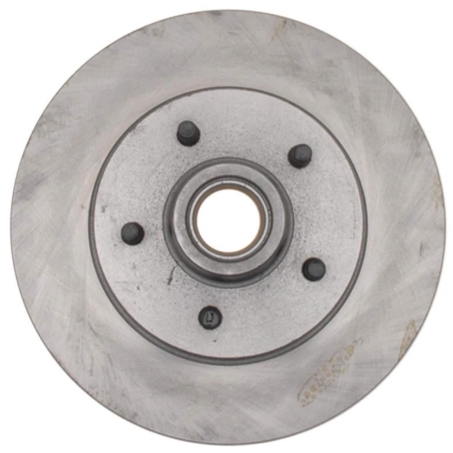 Silver Disc Brake Rotor and Hub Assembly Front 18A2A