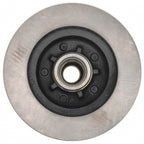 Silver Disc Brake Rotor and Hub Assembly Front 18A2A