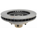 Silver Disc Brake Rotor and Hub Assembly Front 18A2A