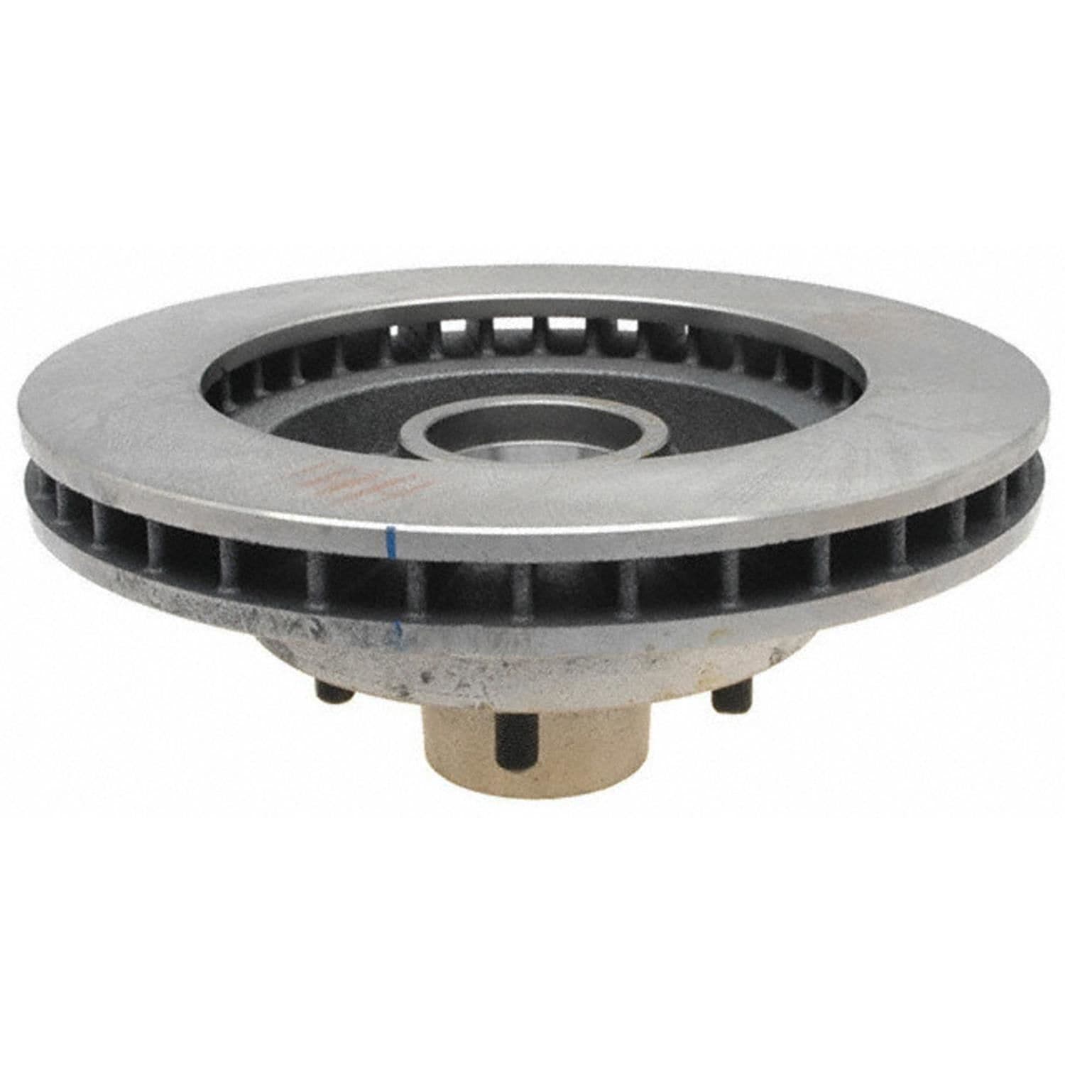 Silver Disc Brake Rotor and Hub Assembly Front 18A2A