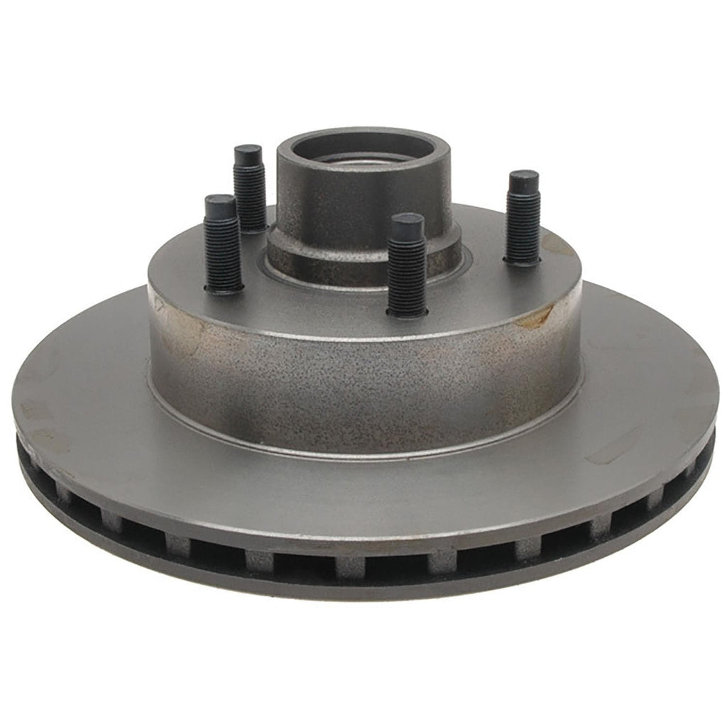 Silver Disc Brake Rotor and Hub Assembly 18A322A