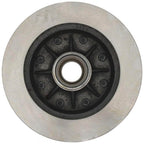 Silver Disc Brake Rotor and Hub Assembly 18A32A