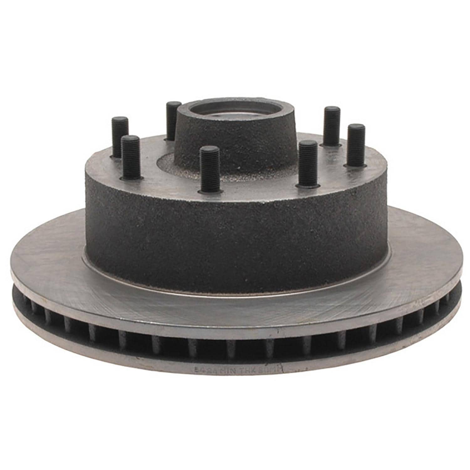 Silver Disc Brake Rotor and Hub Assembly 18A32A