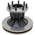 Silver Disc Brake Rotor and Hub Assembly 18A452A