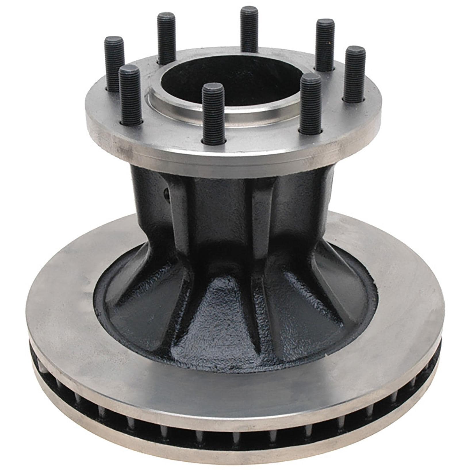 Silver Disc Brake Rotor and Hub Assembly 18A452A