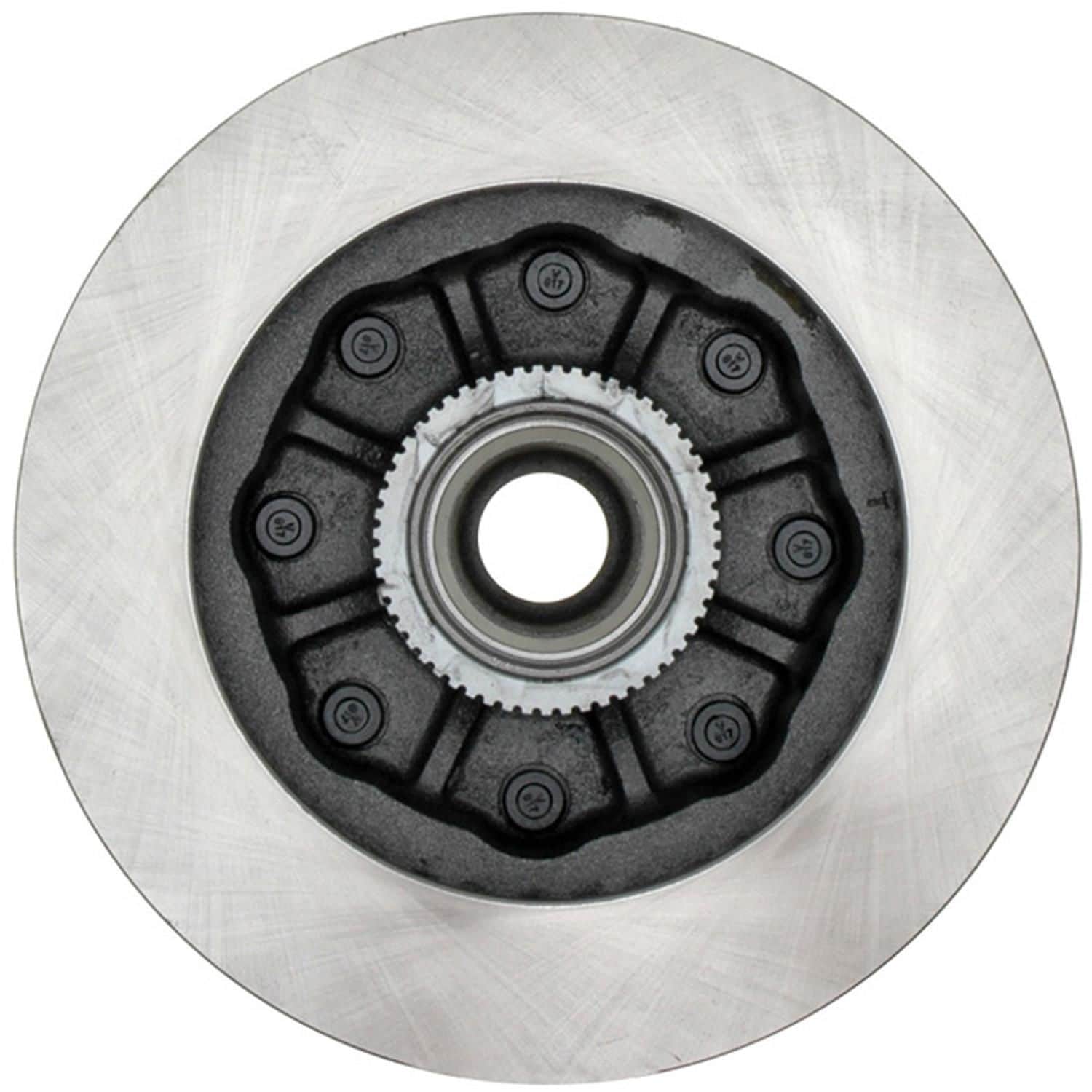 Silver Disc Brake Rotor and Hub Assembly Front 18A507A