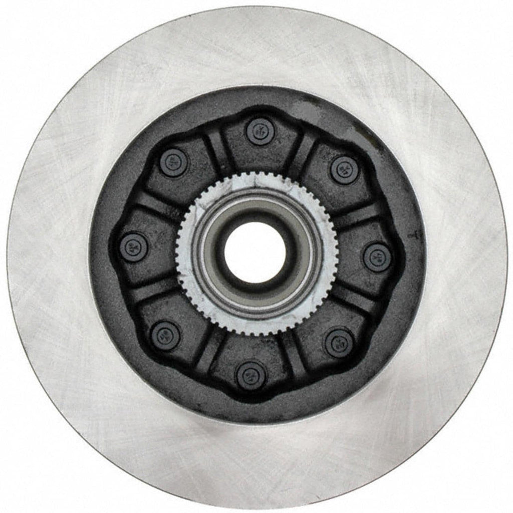 Silver Disc Brake Rotor and Hub Assembly Front 18A507A