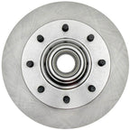 Silver Disc Brake Rotor and Hub Assembly Front 18A507A