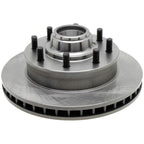 Silver Disc Brake Rotor and Hub Assembly Front 18A507A