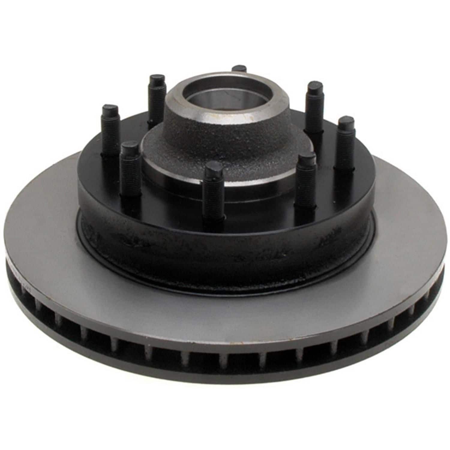 Silver Disc Brake Rotor and Hub Assembly Front 18A658A