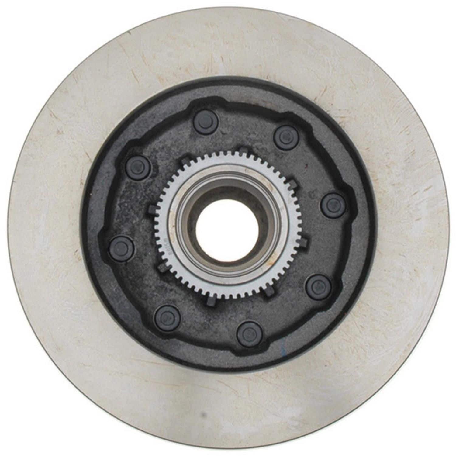 Silver Disc Brake Rotor and Hub Assembly Front 18A658A