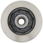 Silver Disc Brake Rotor and Hub Assembly Front 18A658A