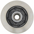 Silver Disc Brake Rotor and Hub Assembly Front 18A658A