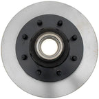Silver Disc Brake Rotor and Hub Assembly Front 18A658A