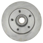 Silver Disc Brake Rotor and Hub Assembly Front 18A87A