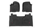 Sure-Fit Floor Mats | FR & RR | FR Bucket | Crew | Chevy/GMC 1500/2500HD/3500HD (19-26)