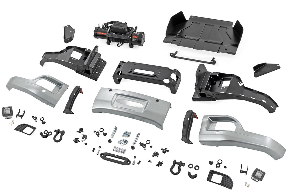 Front FXS Bumper | 12000S | GAN Silver Ice Metallic | Chevy Silverado 1500 (23-26)