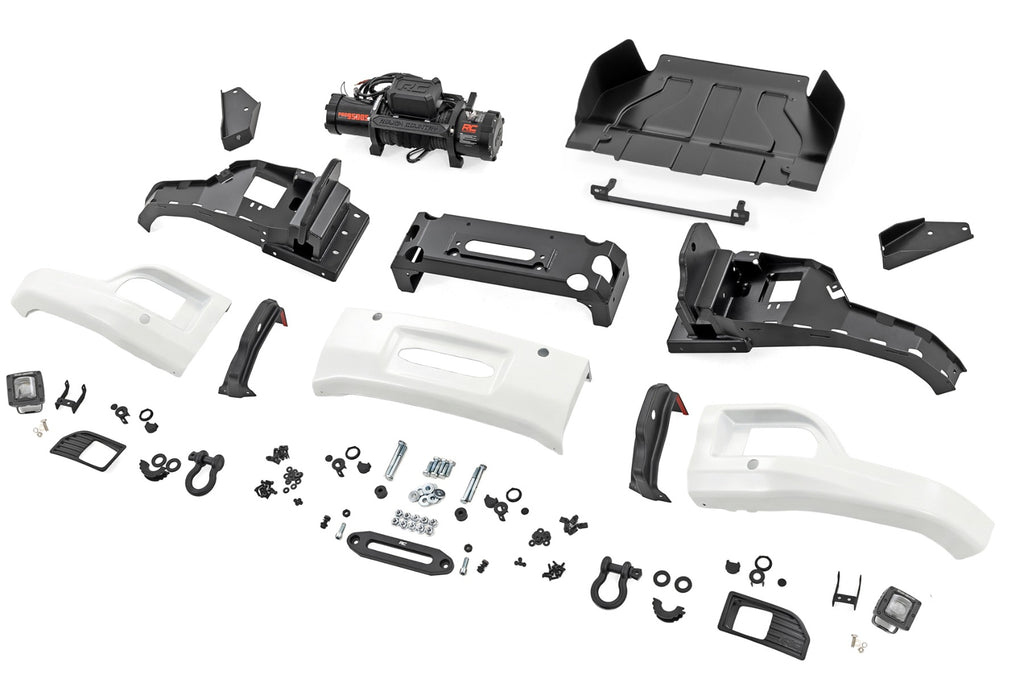 Front FXS Bumper | 12000S | GAZ Summit White | Chevy Silverado 1500 (23-26)