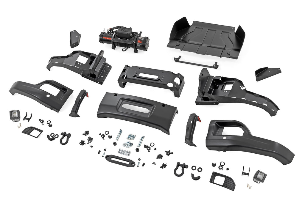 Front FXS Bumper | 12000S | GBA Black | Chevy Silverado 1500 2WD/4WD (23-26)
