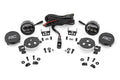 LED Fog Light Kit | 3.5 Inch Round Black Series | Amber DRL | Ram 1500 (2019-2024)