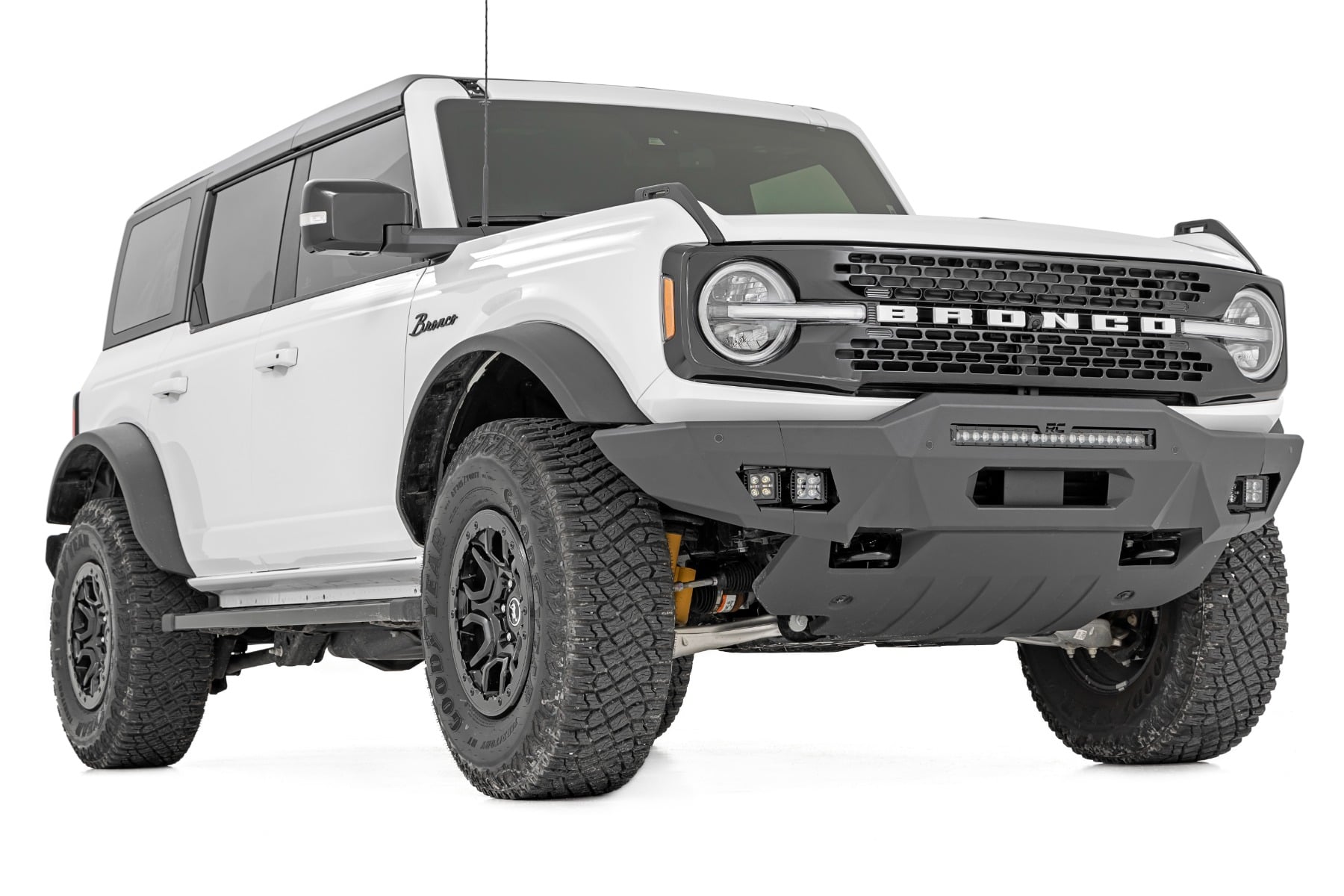 Front Bumper | Modular | Full Wings | Flood | Fog | Ford Bronco 4WD (21-26)