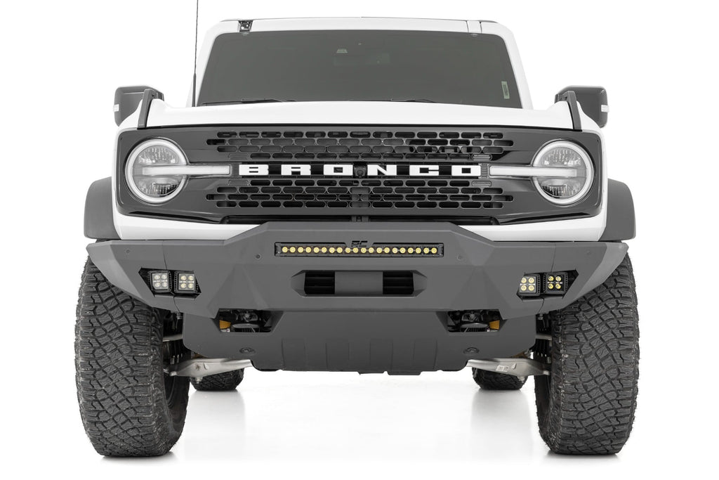 Front Bumper | Modular | Full Wings | Flood | Fog | Ford Bronco 4WD (21-26)