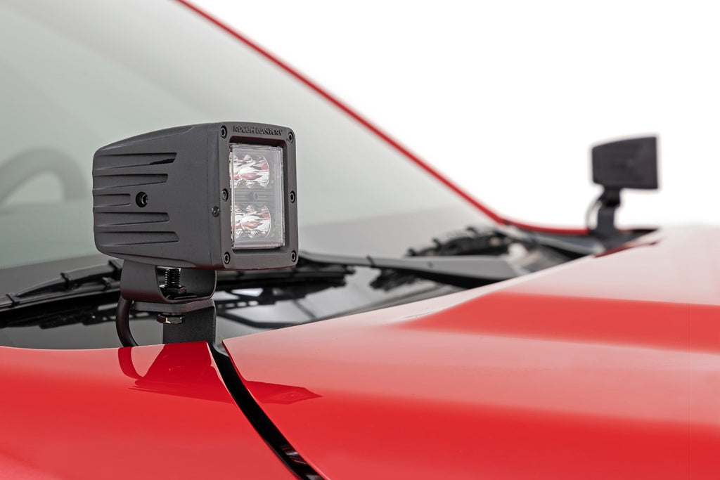 LED Light Kit | Ditch Mount | 2" Spectrum Pair | Spot | Nissan Frontier (22-26)