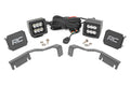 LED Light Kit | Ditch Mount | 2" Black Pair | Spot | Nissan Frontier (22-26)