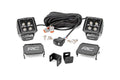 LED Light Kit | Ditch Mount | 2" Black Pair | White DRL | Toyota Tundra (22-26)