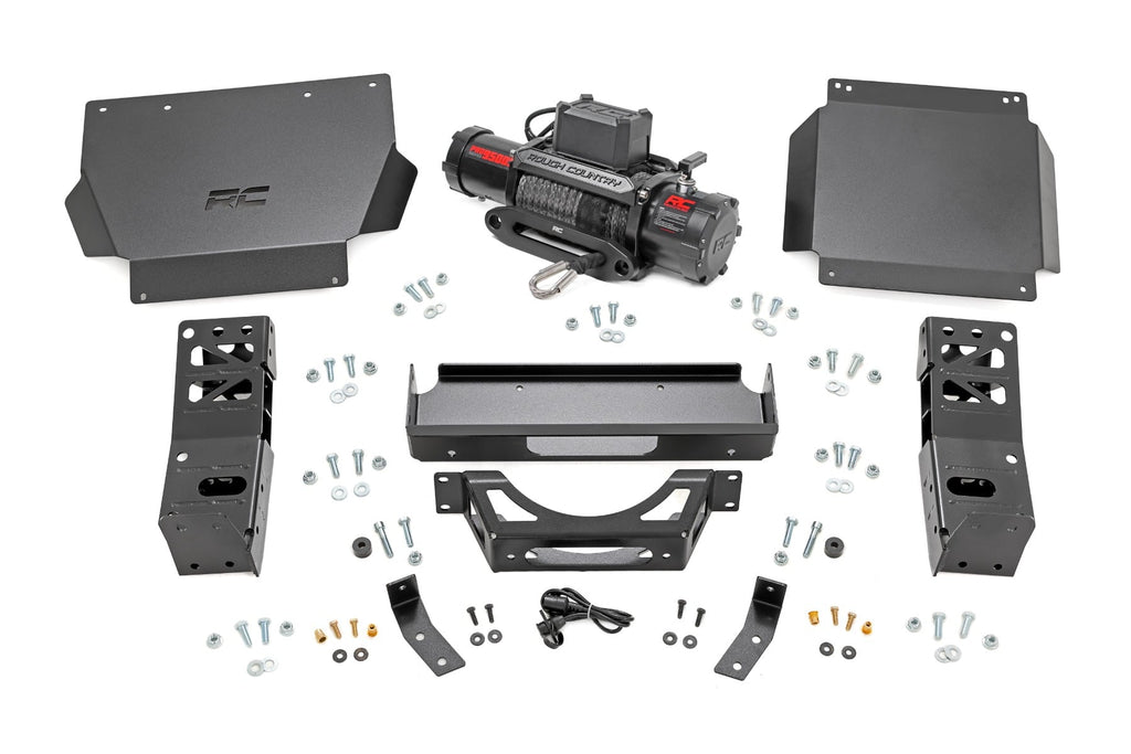 FXS Hidden Winch Mount | PRO9500S | Toyota Tacoma 4WD (2024-2026)