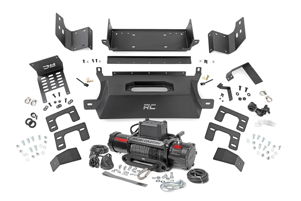 Hidden Winch Mount | 9500S | Ford Bronco 4WD (2021-2026)