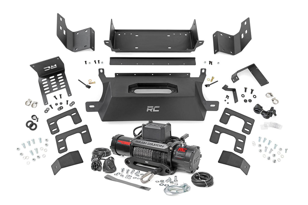 Hidden Winch Mount | 12000S | Ford Bronco 4WD (2021-2026)