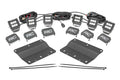 LED Light Kit | Fog Mount | Triple 2" Black Pair | Spot | Ford Bronco (21-26)