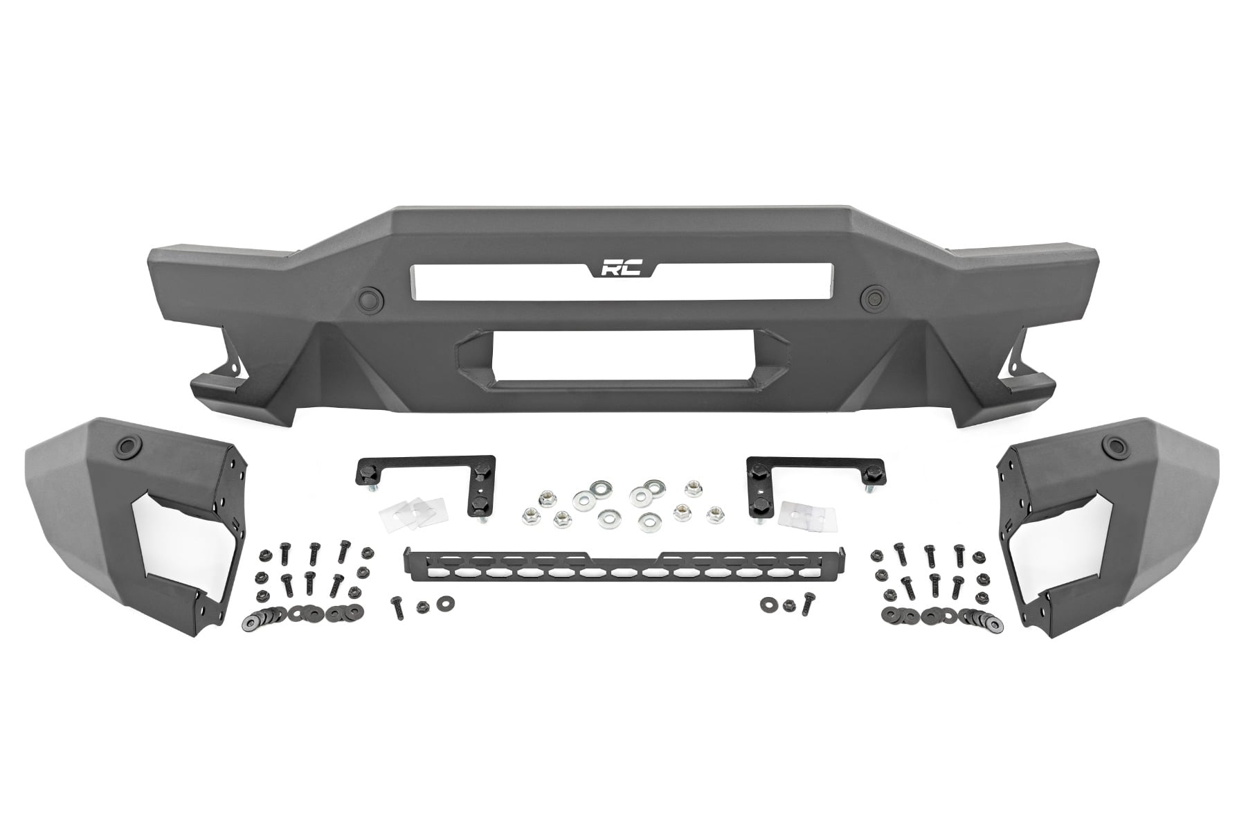 Front Bumper | Modular | Full Wings | DRL | Ford Bronco 4WD (2021-2026)