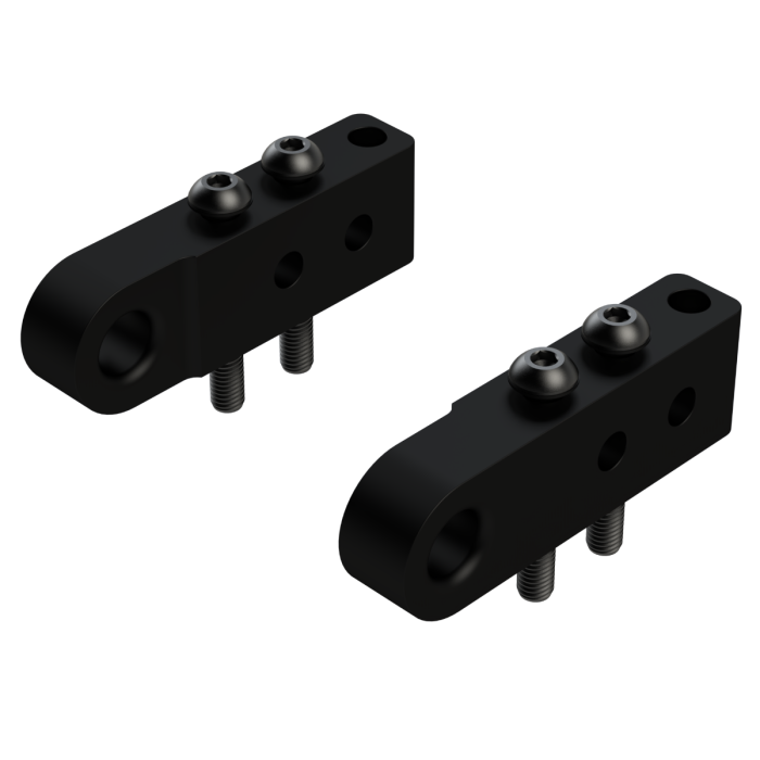 Hi-Mount Shackle System, CJ/YJ/TJ/LJ
