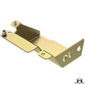 Jeep TJ/LJ Wrangler Steering Skid Plate, Gold Zinc