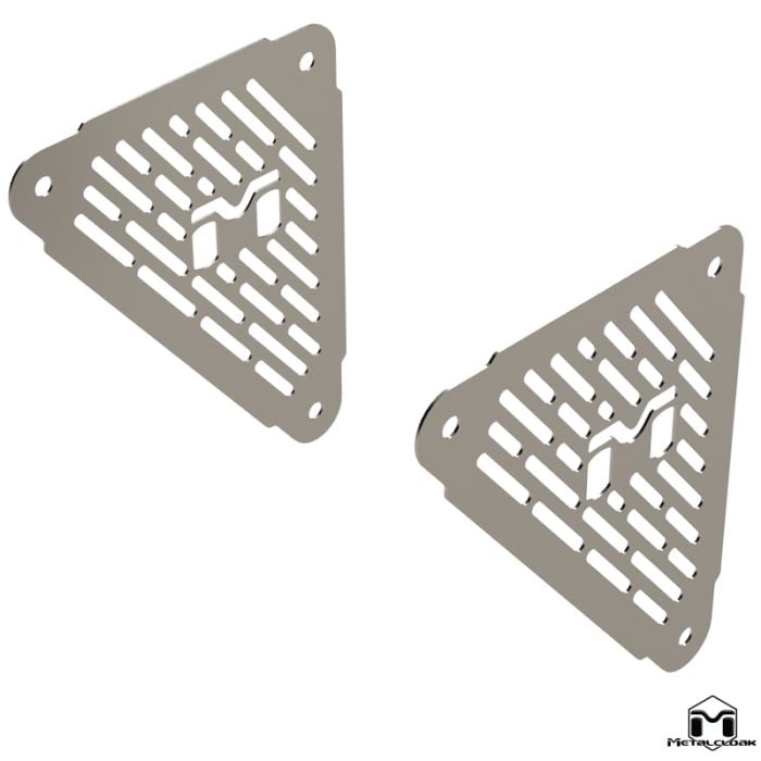 M.V.P. (Metalcloak Vented Panel), Aluminum, Pair