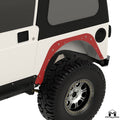 Rear Flare Mounting Plate, Pair, TJ, Mod Cut