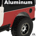 LJ Wrangler Aluminum Extended Corner Guards, Pair