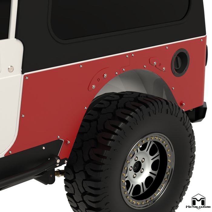 LJ Wrangler Extended Corner Guards, Pair