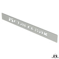 TJ/LJ Wrangler Tail Gate "Finish" Plate, Aluminum