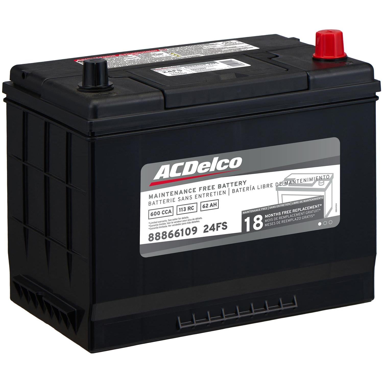 Silver Group Size 24F Battery 24FS