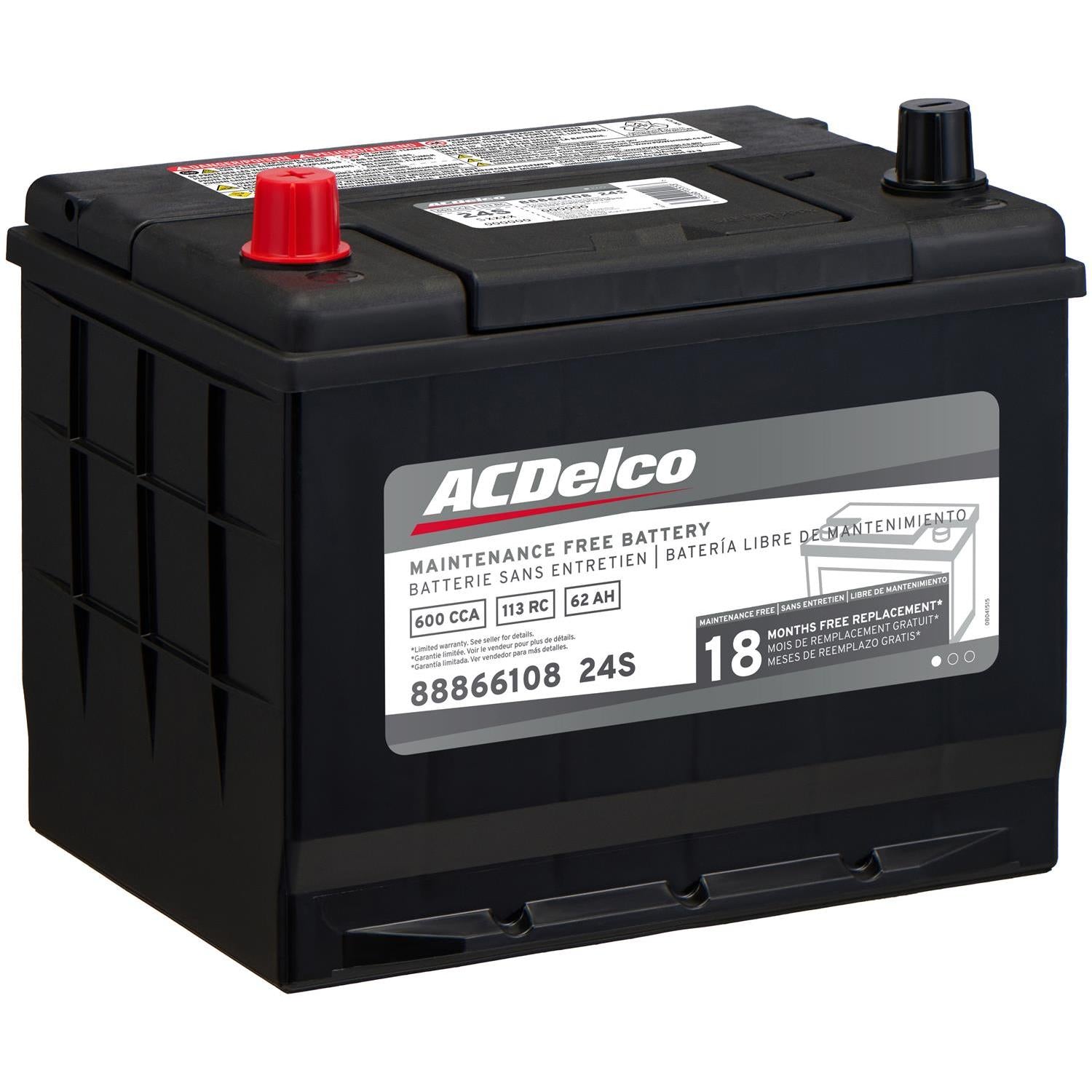 Silver Group Size 24 Battery 24S