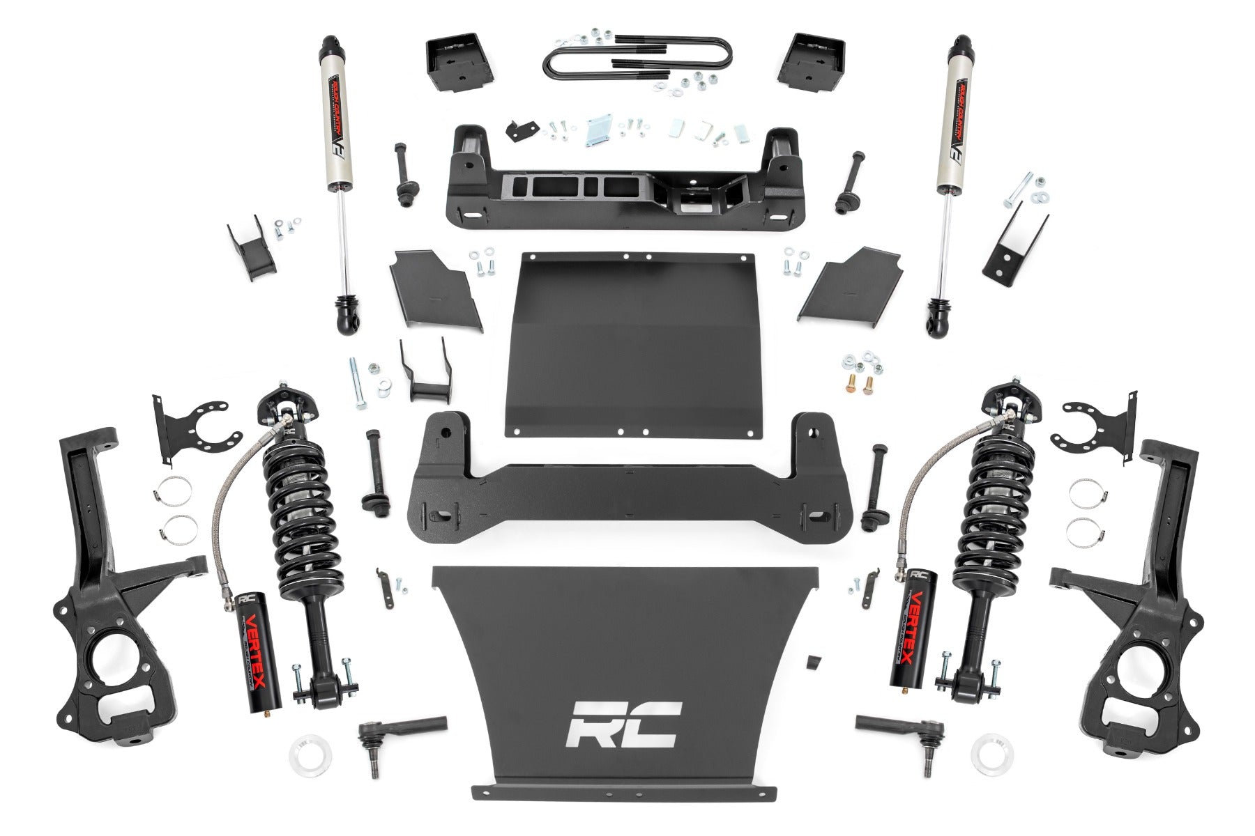 6 Inch Lift Kit | Mono Leaf Rear | Vertex/V2 | GMC Sierra 1500 2WD/4WD (19-24)