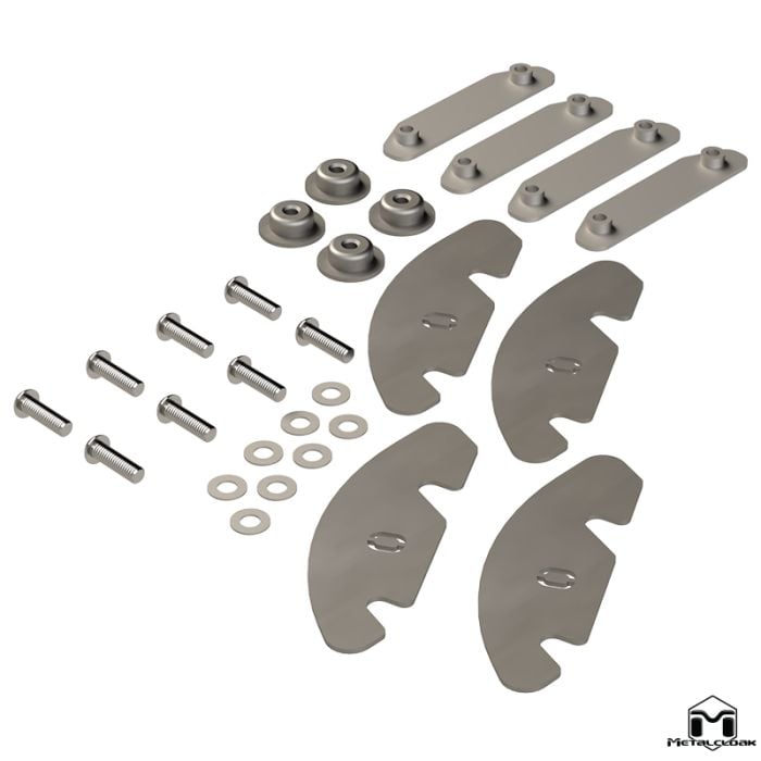 Generic Corner Guard Flare Adapter Kit, TJ/LJ