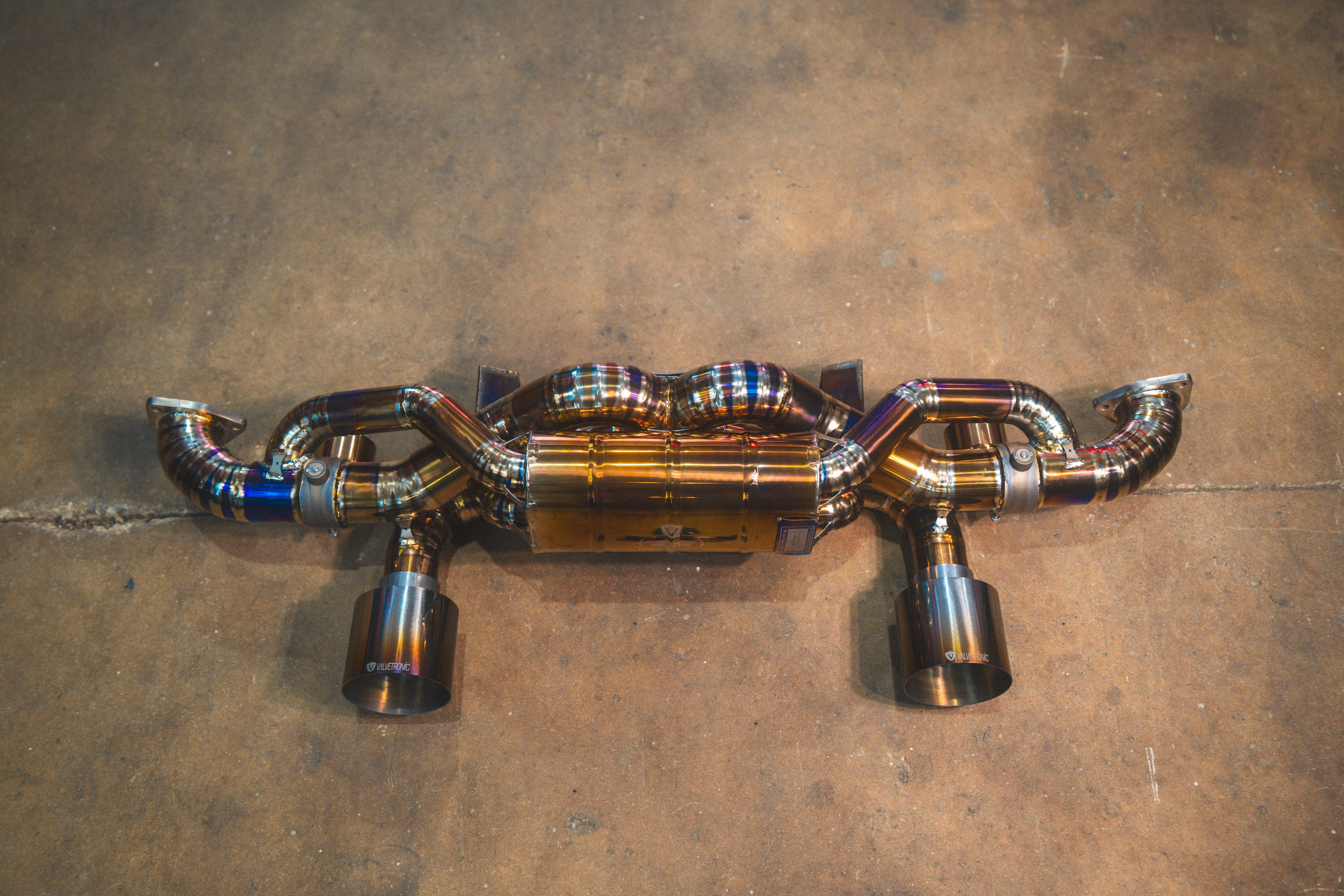 Valvetronic Valved Sport Exhaust System for Porsche 718 GT4RS/Spyder RS