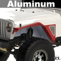Arched Tube Fender, Pair, TJ/LJ, Aluminum