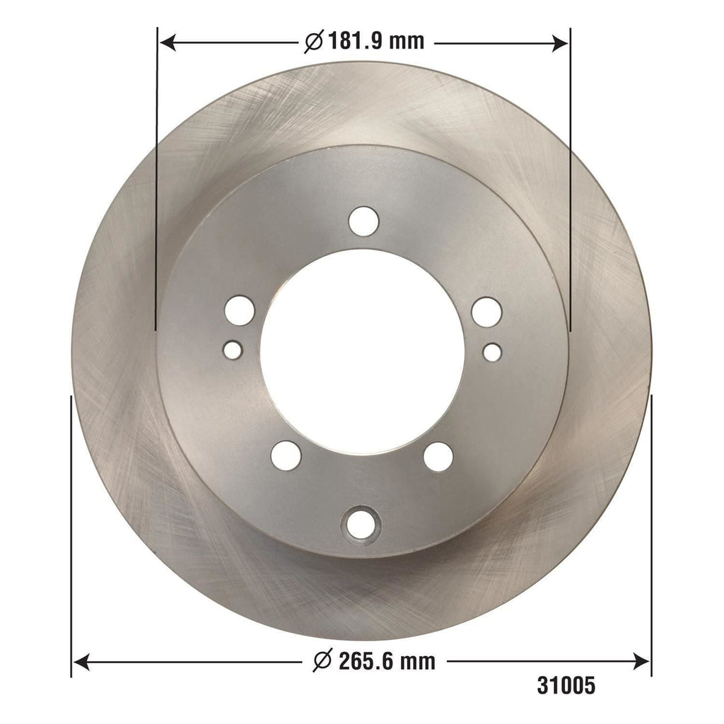 Disc Brake Rotor 31005